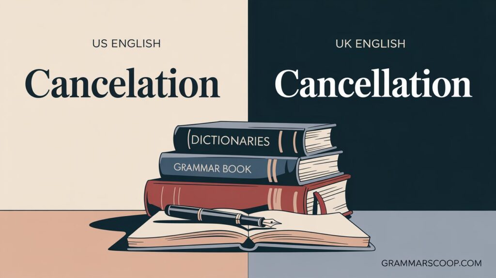 cancelation vs cancellation