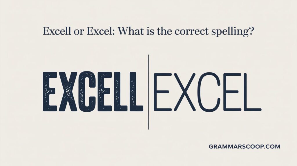 Excell or excel
