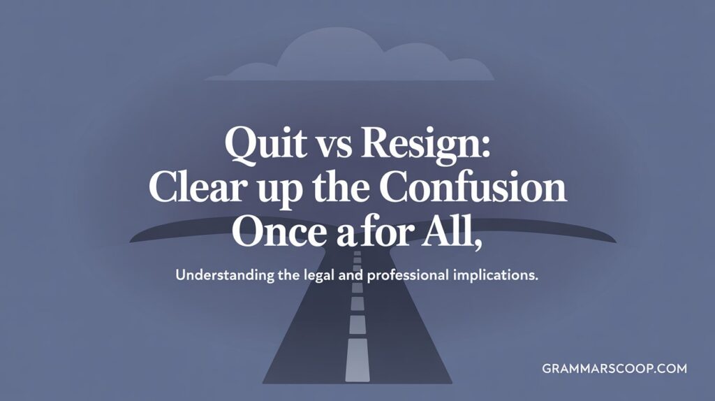 Resign