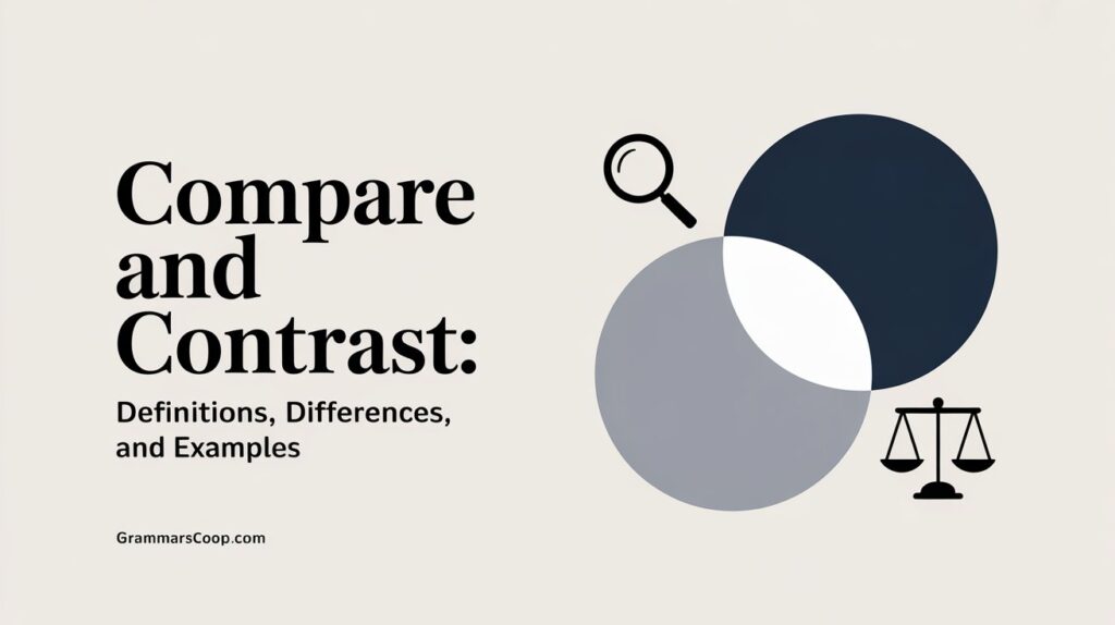 Compare and Contrast