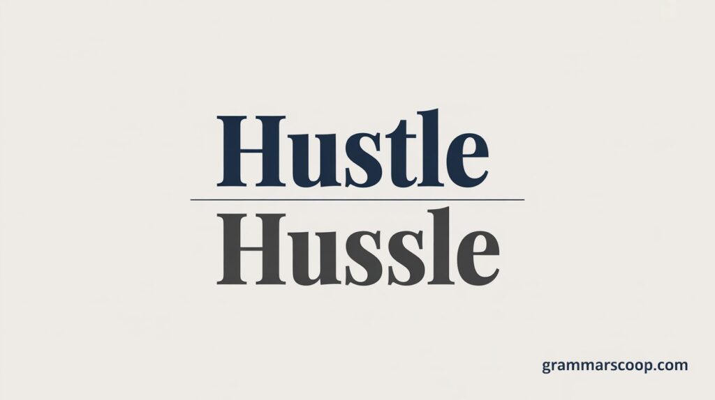 Hustle Vs Hussle