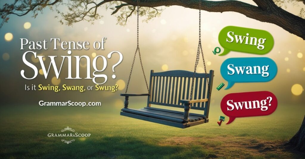 Past Tense of Swing featured image
