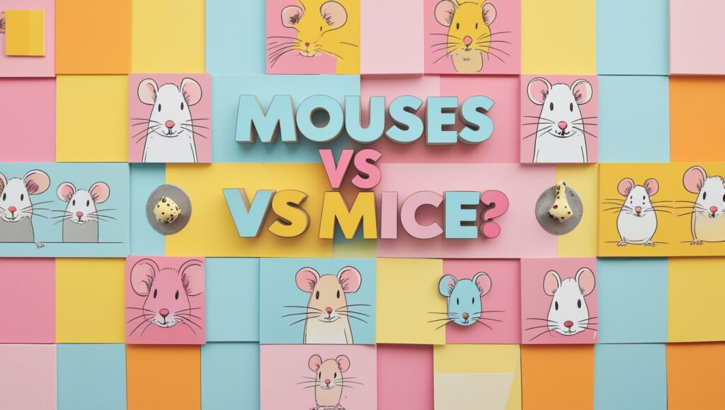 plural of mouse