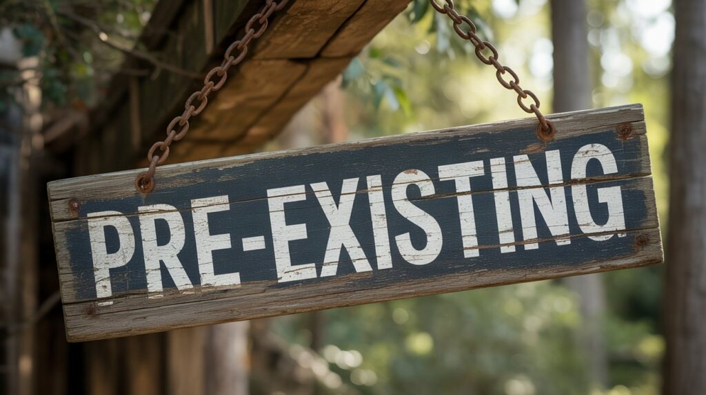 pre-existing
