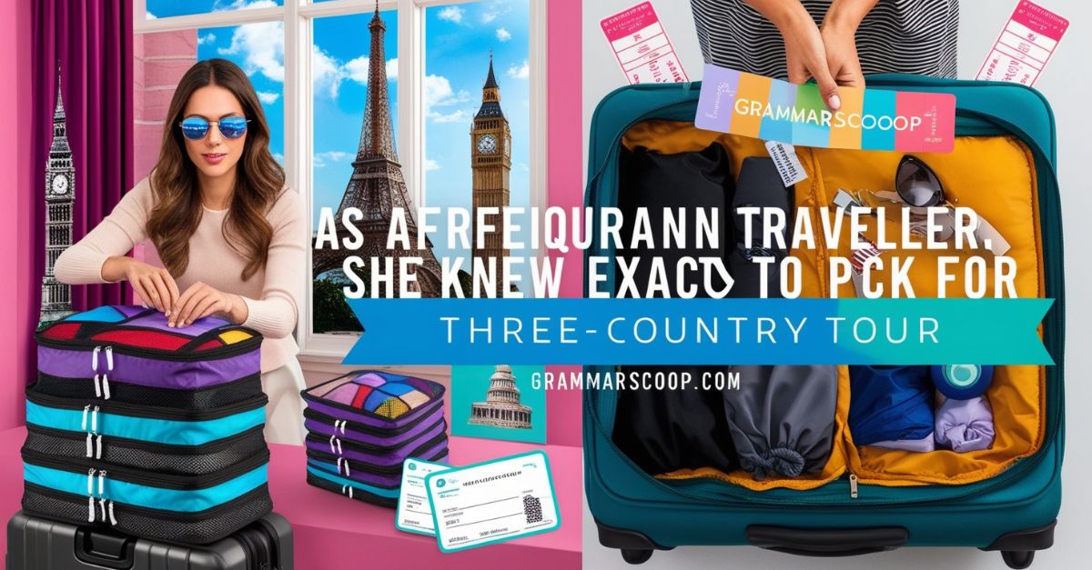 As a frequent traveler she knew exactly